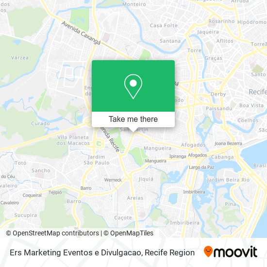 Mapa Ers Marketing Eventos e Divulgacao