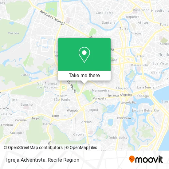 Igreja Adventista map