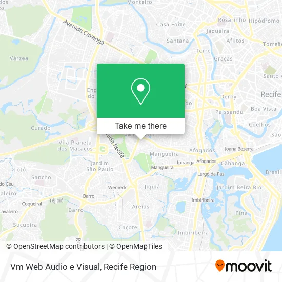 Mapa Vm Web Audio e Visual