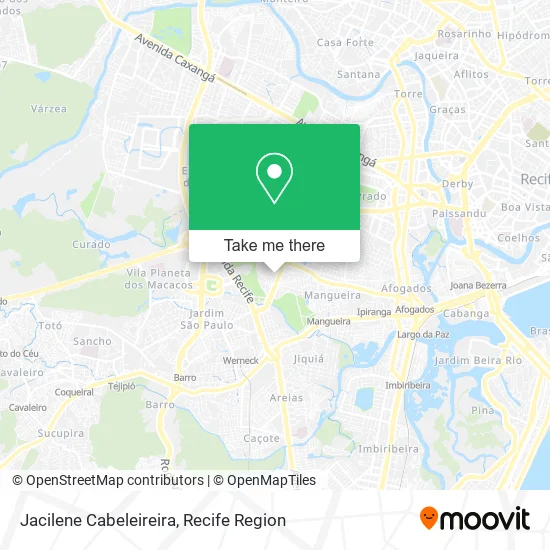 Jacilene Cabeleireira map