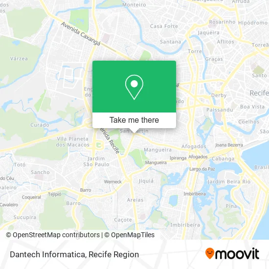 Dantech Informatica map