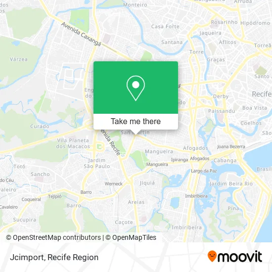 Jcimport map