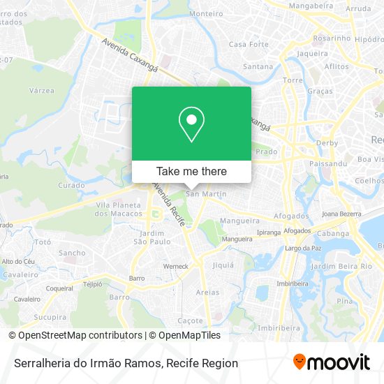 Mapa Serralheria do Irmão Ramos