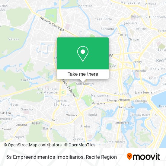 Mapa 5s Empreendimentos Imobiliarios