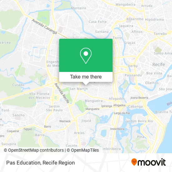Pas Education map