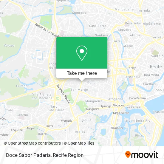 Doce Sabor Padaria map