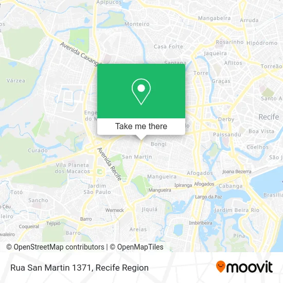 Rua San Martin 1371 map