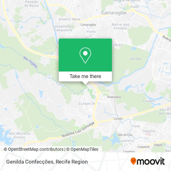 Genilda Confecções map