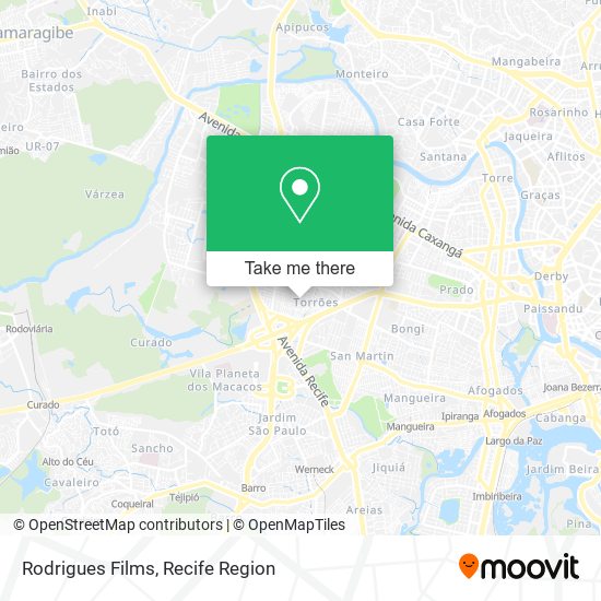 Rodrigues Films map