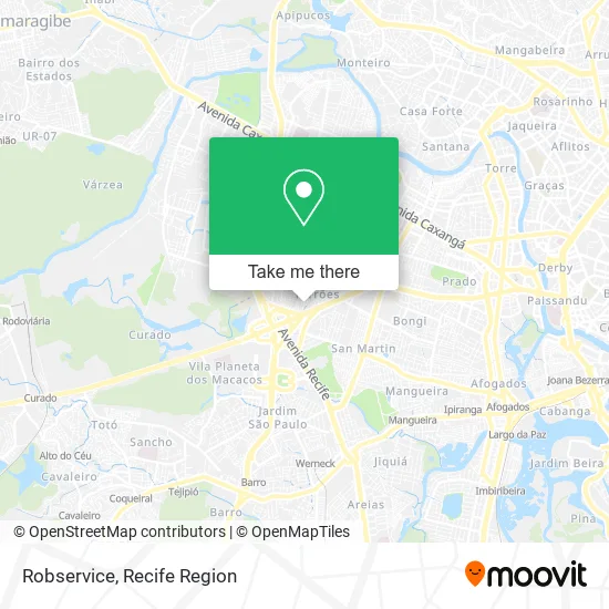 Robservice map