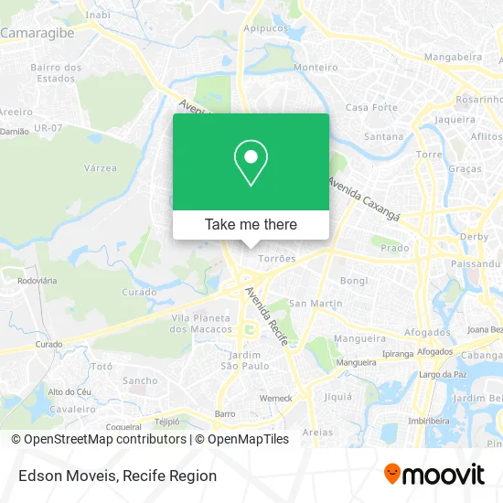 Edson Moveis map