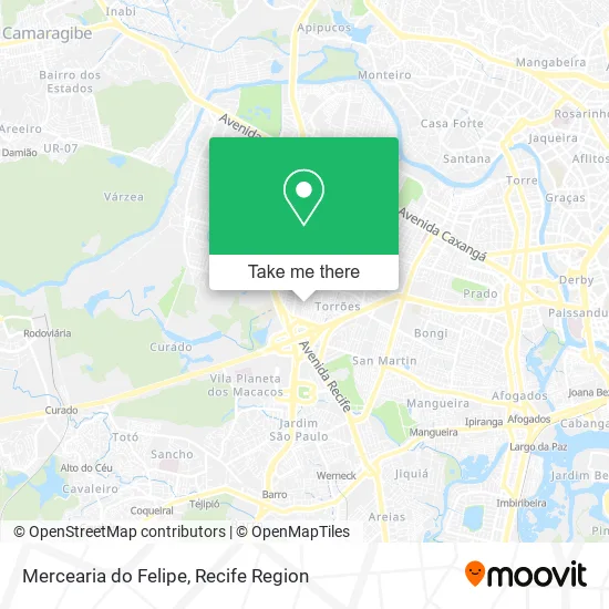 Mercearia do Felipe map
