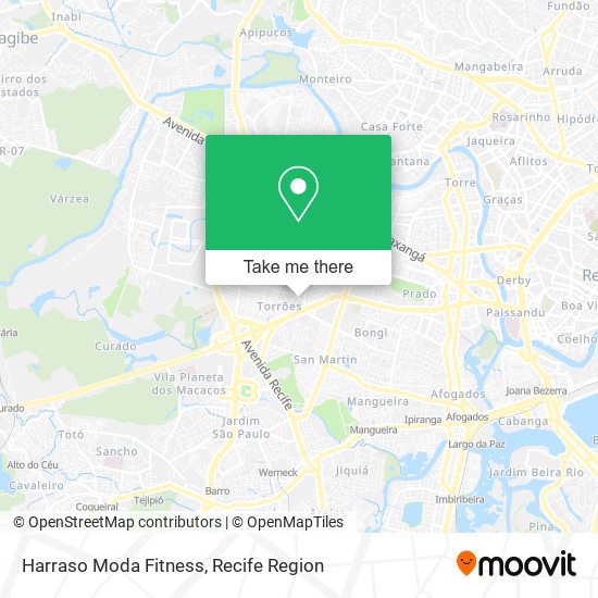 Harraso Moda Fitness map