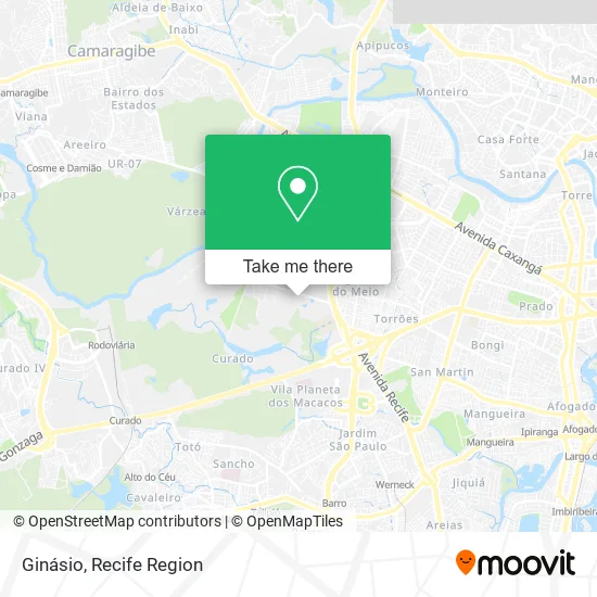 Ginásio map