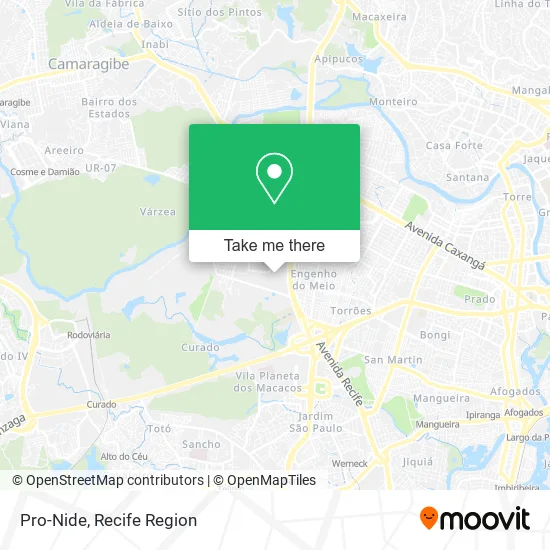 Pro-Nide map
