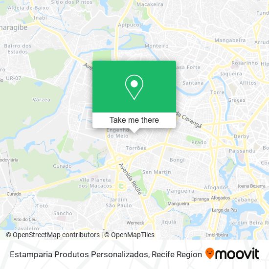 Estamparia Produtos Personalizados map