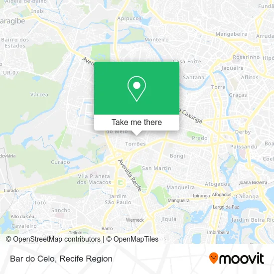 Bar do Celo map