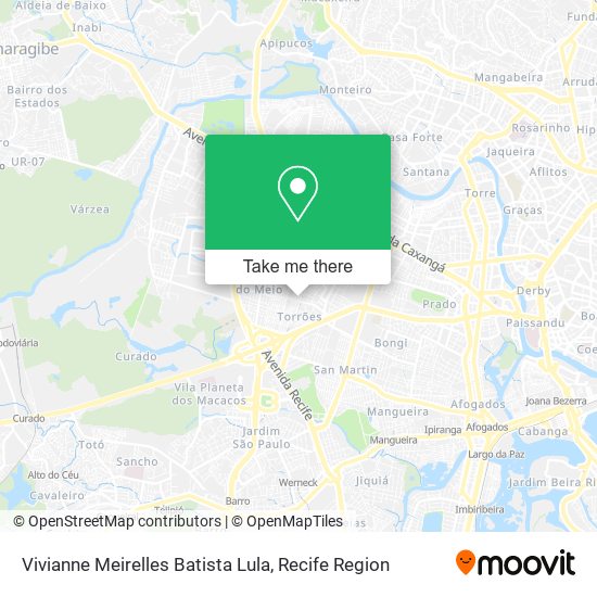 Vivianne Meirelles Batista Lula map