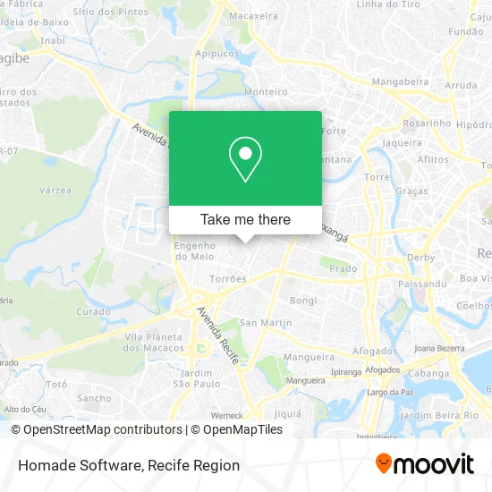 Homade Software map