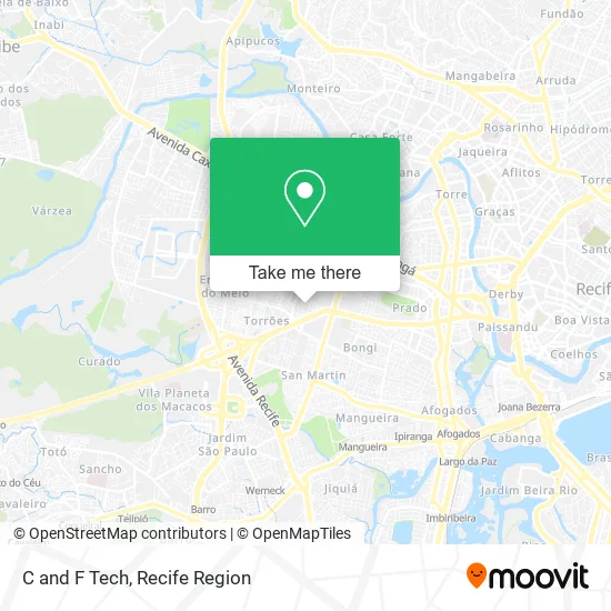 C and F Tech map