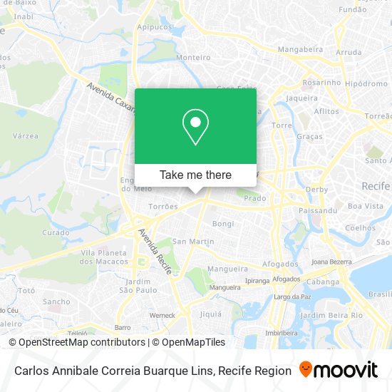Carlos Annibale Correia Buarque Lins map