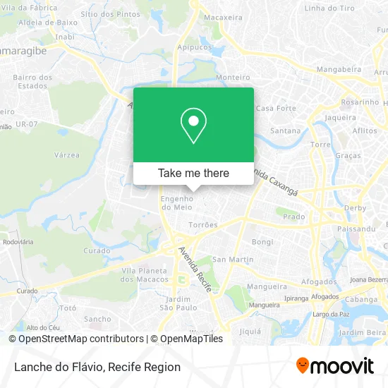 Lanche do Flávio map