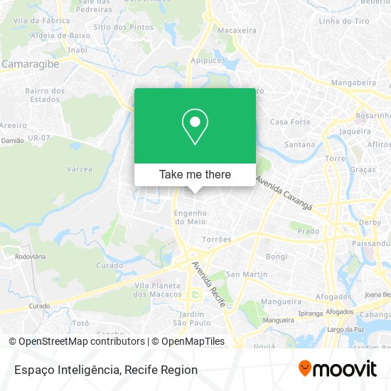 Espaço Inteligência map