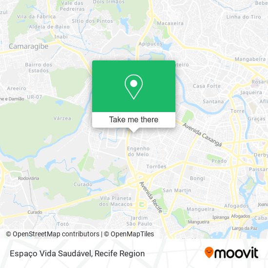 Espaço Vida Saudável map