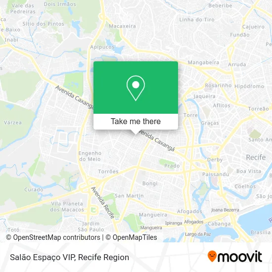 Salão Espaço VIP map