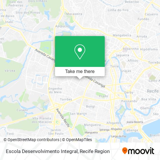 Escola Desenvolvimento Integral map