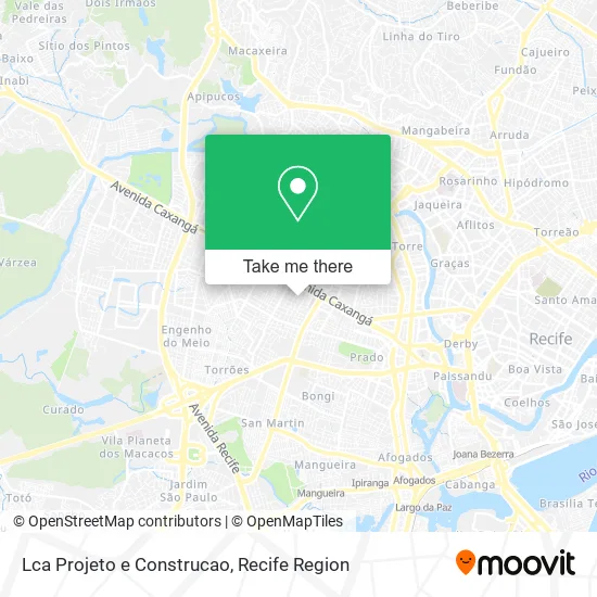 Lca Projeto e Construcao map