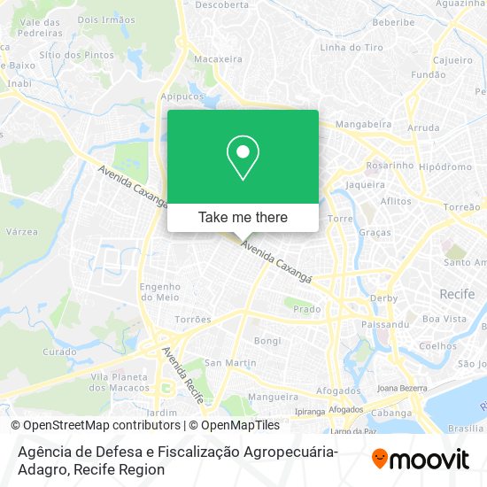 Mapa Agência de Defesa e Fiscalização Agropecuária-Adagro