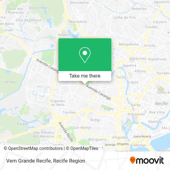 Vem Grande Recife map