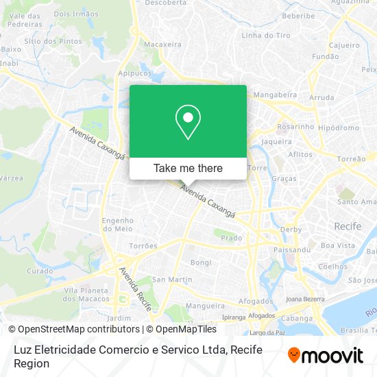 Luz Eletricidade Comercio e Servico Ltda map