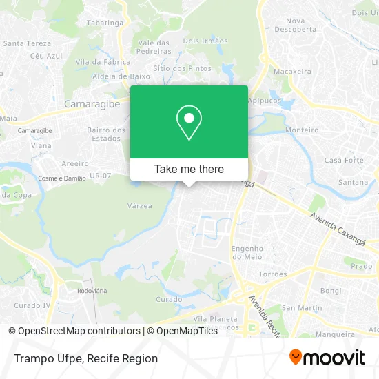 Trampo Ufpe map