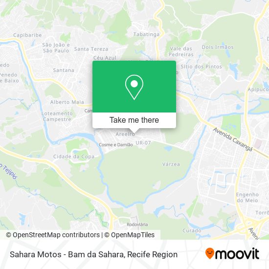 Sahara Motos - Bam da Sahara map