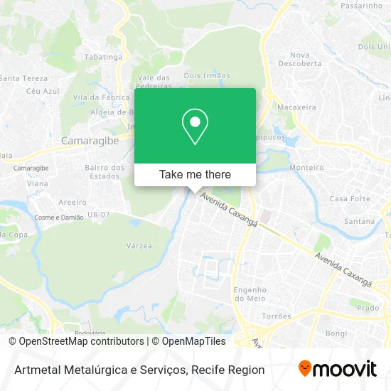 Artmetal Metalúrgica e Serviços map