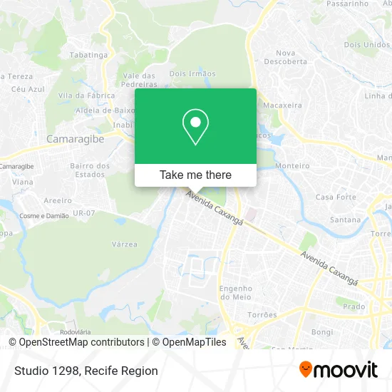 Studio 1298 map