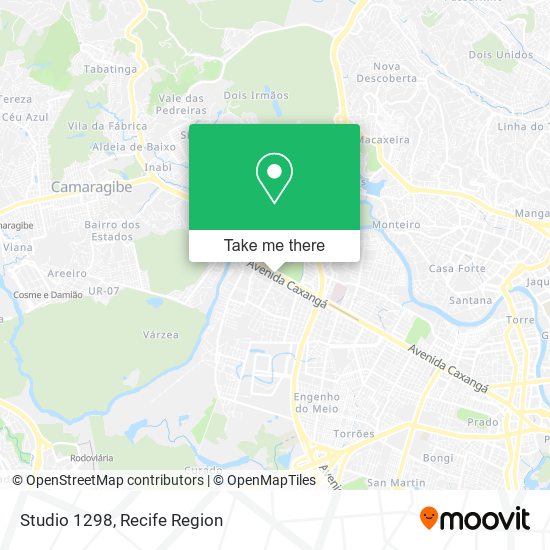 Studio 1298 map