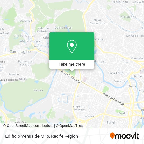 Edifício Vênus de Milo map