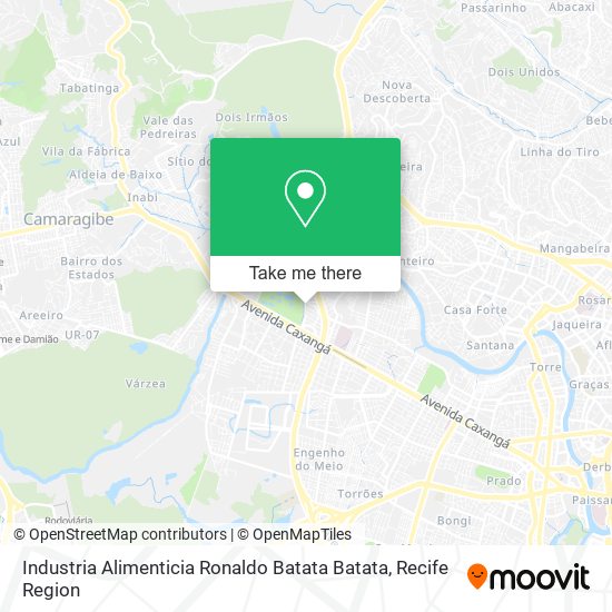 Industria Alimenticia Ronaldo Batata Batata map