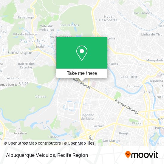 Albuquerque Veiculos map