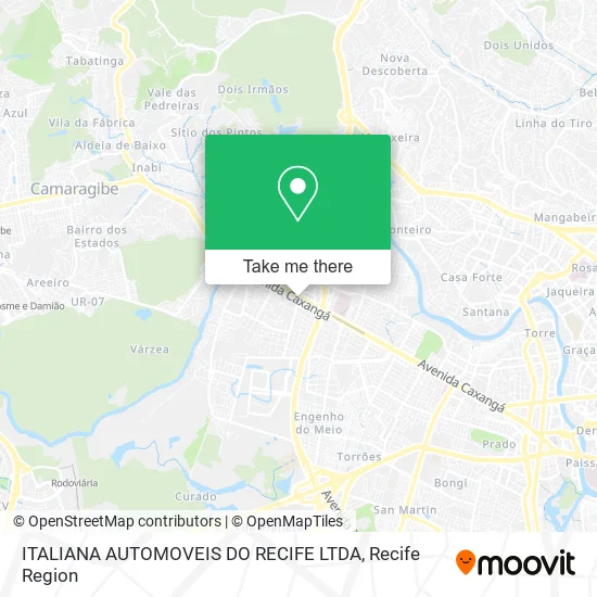 ITALIANA AUTOMOVEIS DO RECIFE LTDA map