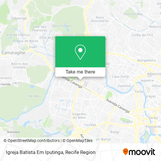 Igreja Batista Em Iputinga map
