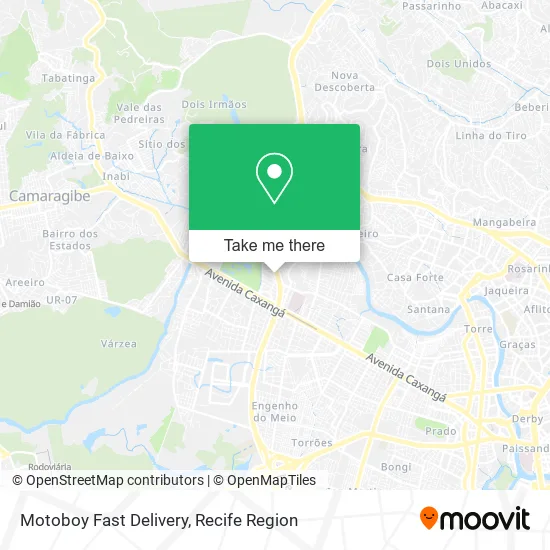 Motoboy Fast Delivery map