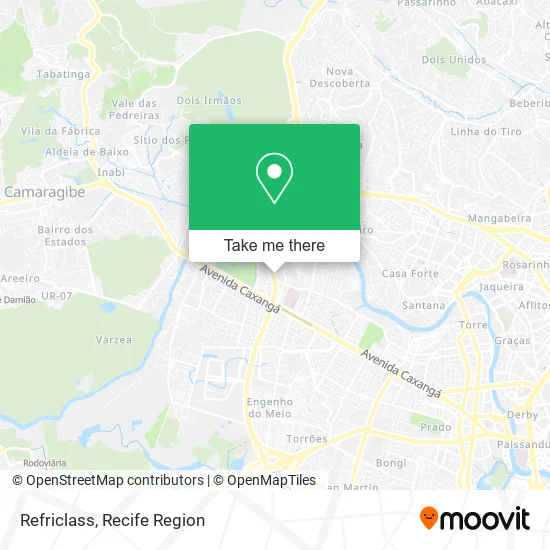 Refriclass map