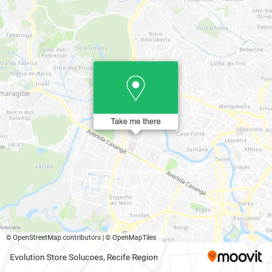 Evolution Store Solucoes map