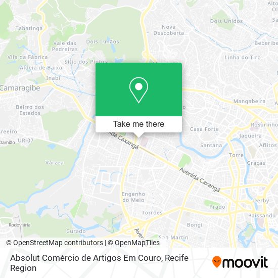 Absolut Comércio de Artigos Em Couro map