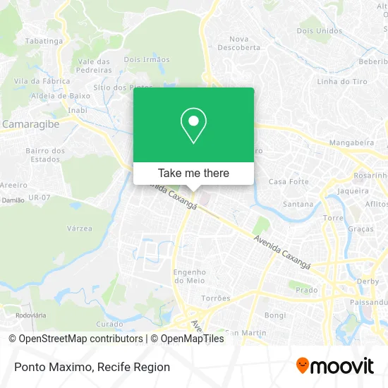 Ponto Maximo map