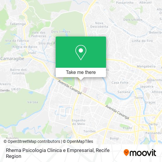 Rhema Psicologia Clinica e Empresarial map